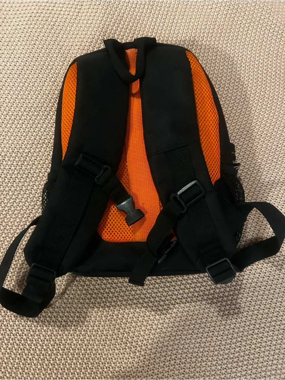 Harley-Davidson Black & Orange Kids 'Ready for My Road Trip' Backpack